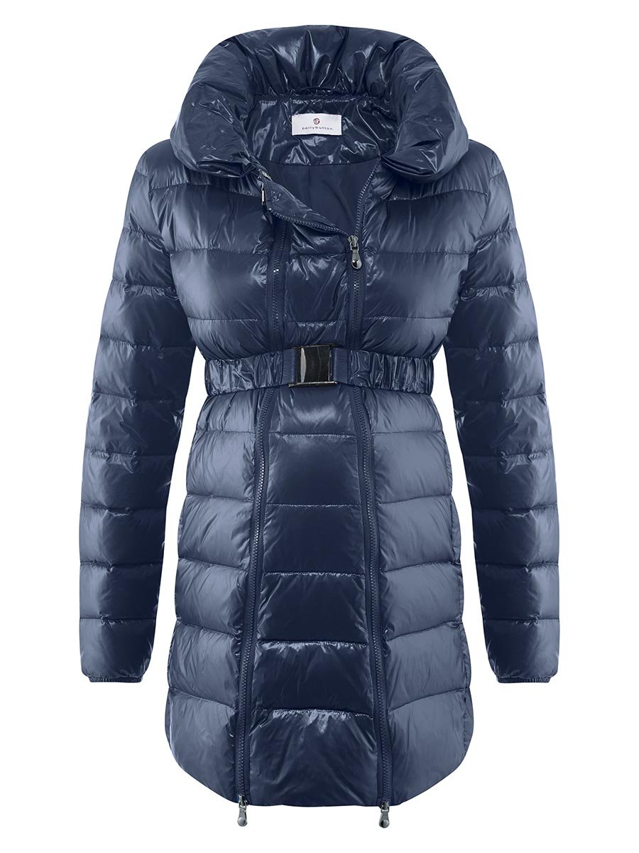 Damska kurtka zimowa granatowa Bellybutton Maternity, r.44