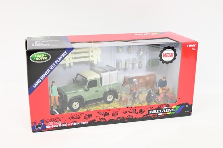Britains Land Rover zestaw weterynaryjny