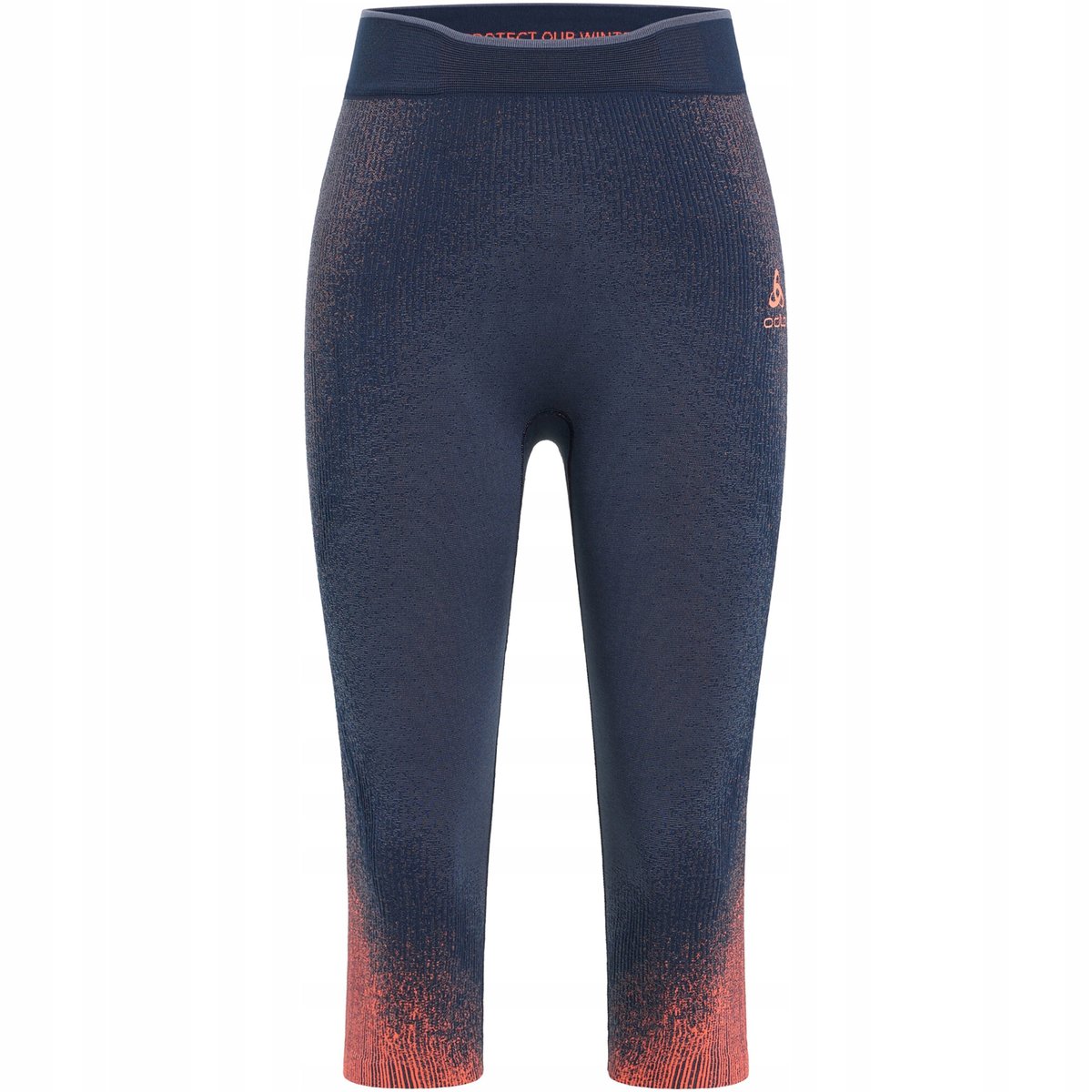 Legginsy termoaktywne damskie Odlo BLACKCOMB ECO granatowy L
