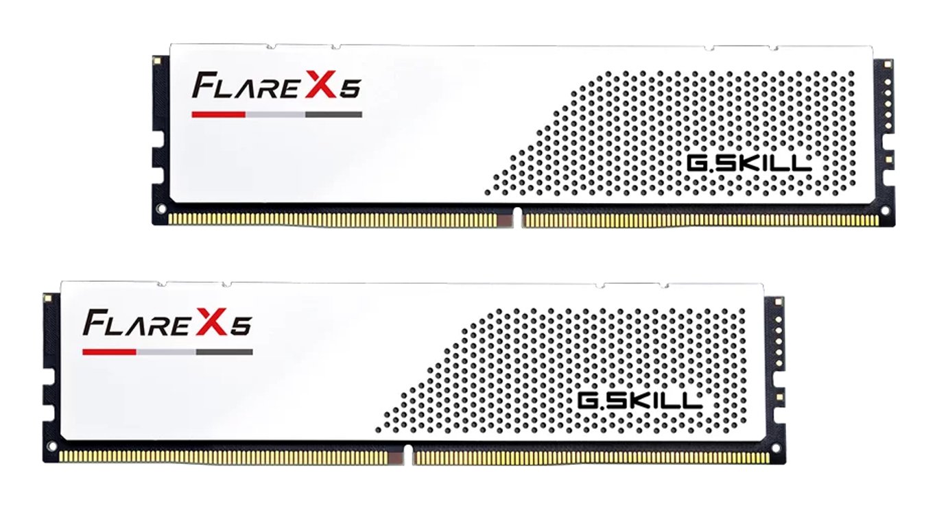 G.Skill Flare X5 F5-6000J2836G32GX2-FX5W moduł pamięci 64 GB 2 x 32 GB DDR5 6000 MHz F5-6000J2836G32GX2-FX5W