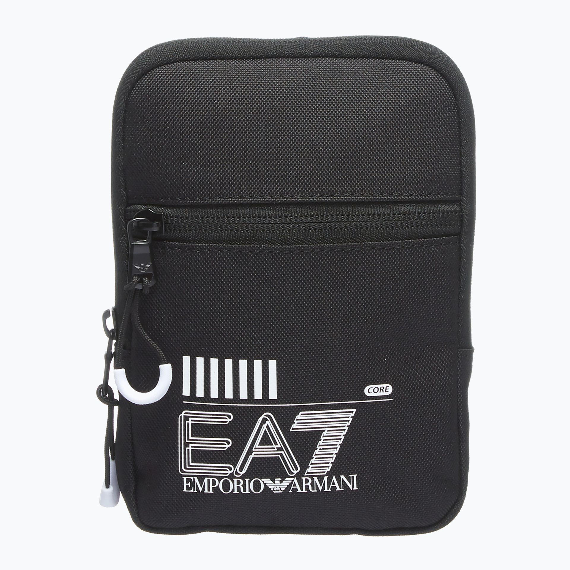 Saszetka EA7 Emporio Armani Train Core Mini black/white logo WYSYŁKA W 24H 30 DNI NA ZWROT