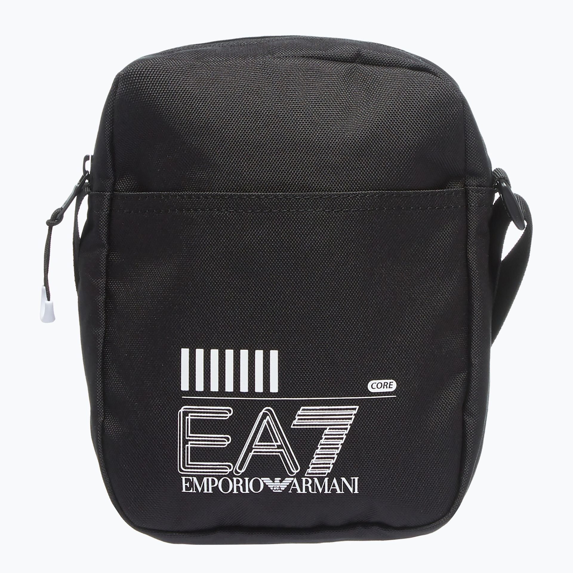 Saszetka EA7 Emporio Armani Train Core 2 l black/white logo WYSYŁKA W 24H 30 DNI NA ZWROT