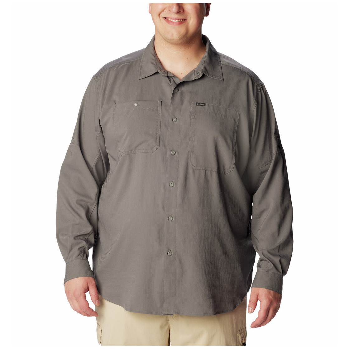 Koszula męska Columbia Silver Ridge™ Utility Lite Long Sleeve Rozmiar: M / Kolor: szary