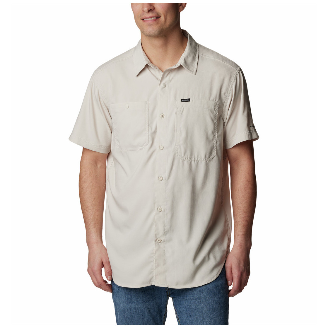 Koszula męska Columbia Silver Ridge™ Utility Lite Short Sleeve Rozmiar: M / Kolor: beżowy