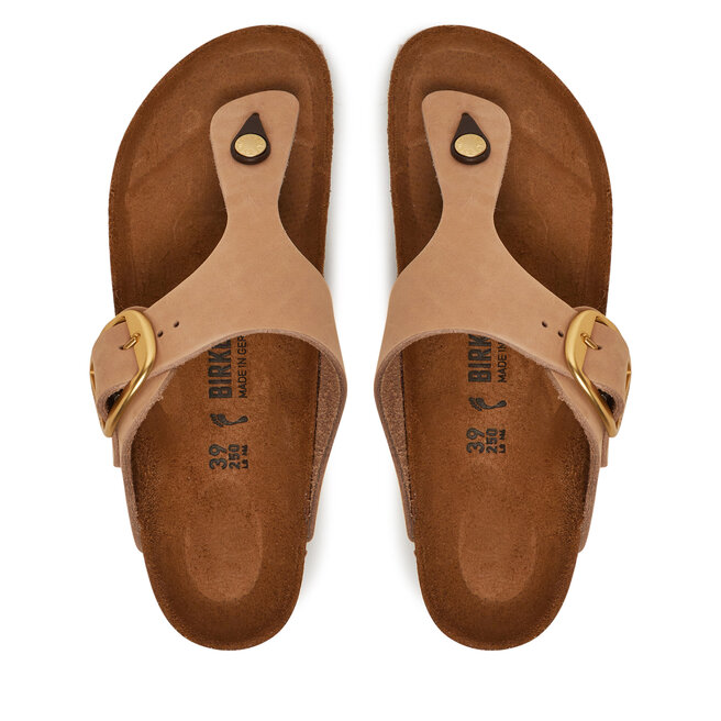 Japonki Birkenstock Gizeh Big Buckle LENB 1024007 Różowy