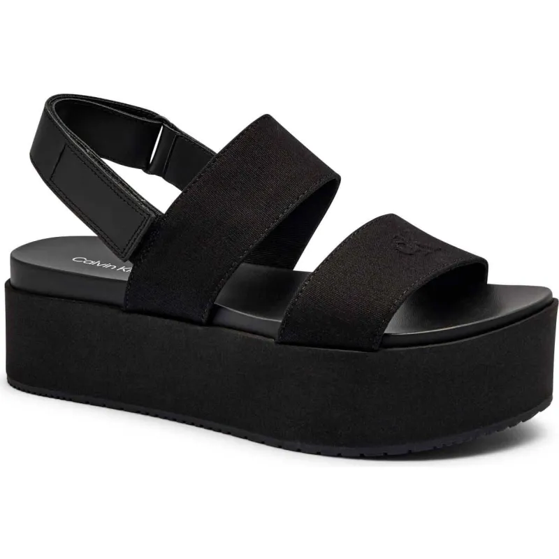 Calvin Klein Jeans Sandały | z dodatkiem skóry