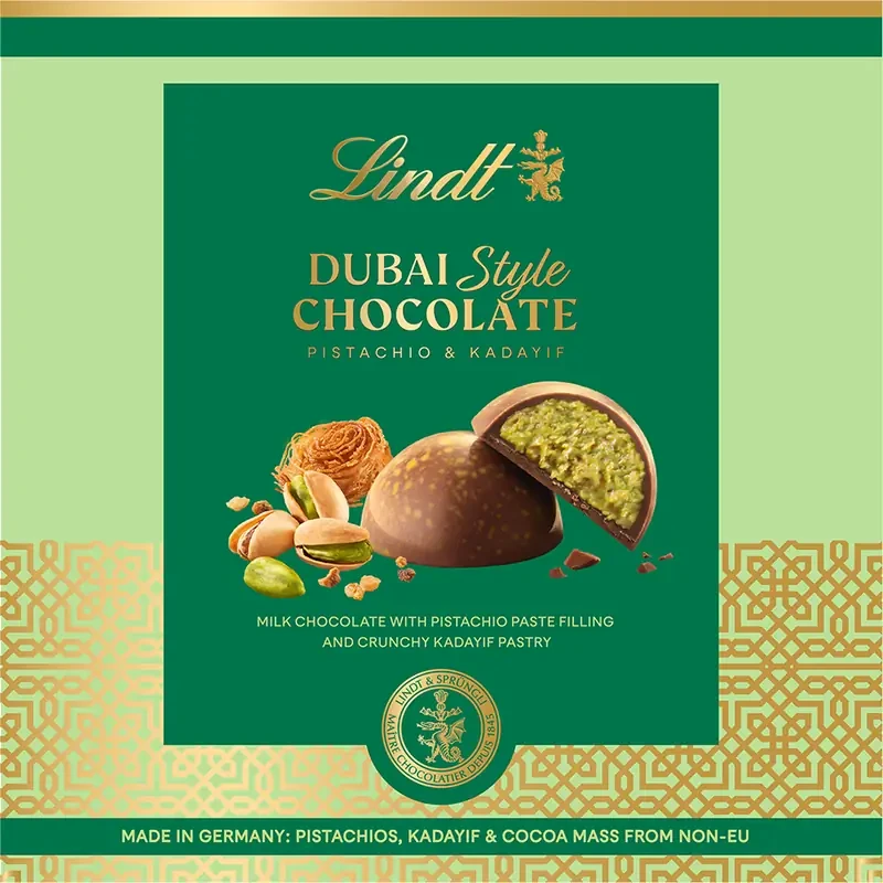 Praliny Lindt Dubai Style 90g