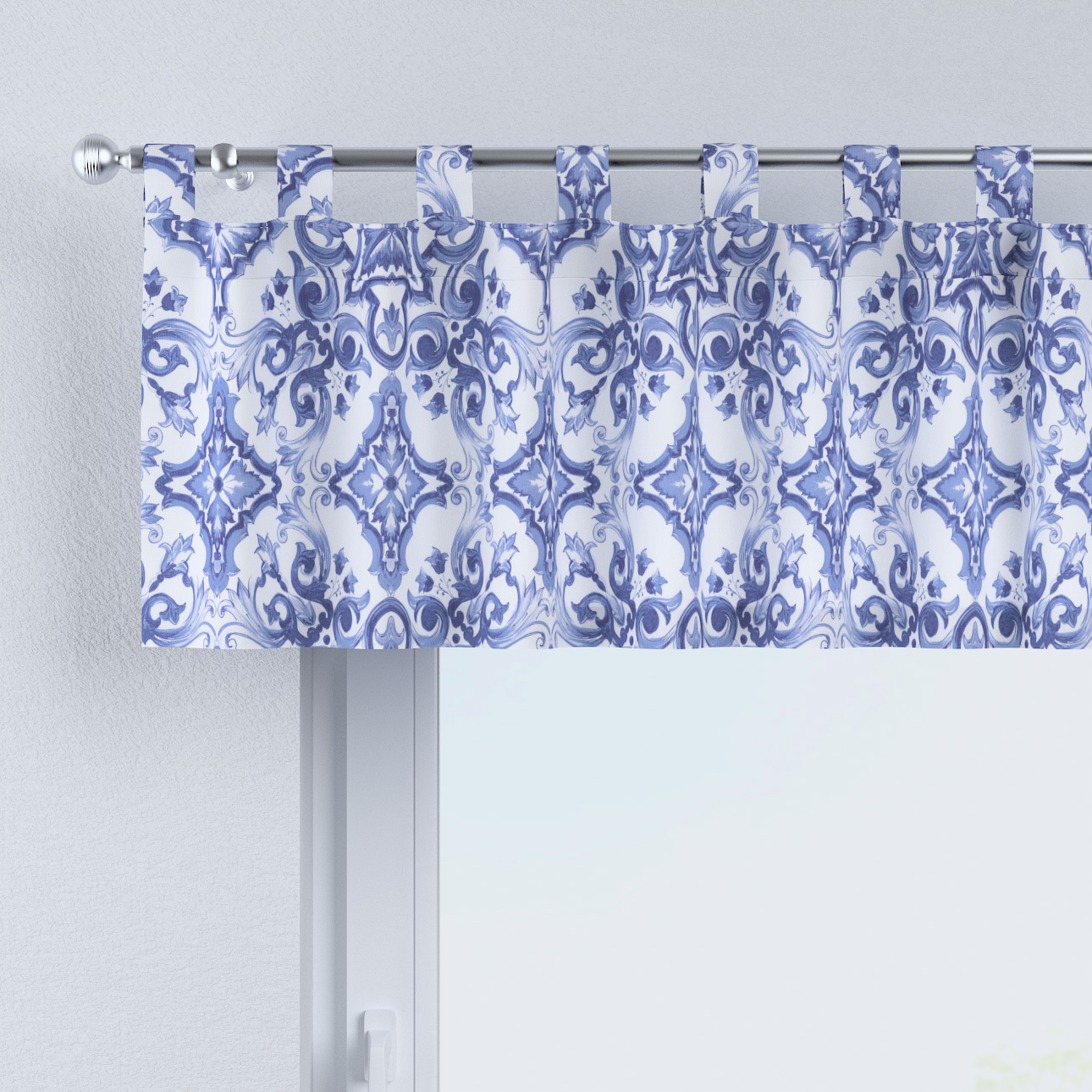 Lambrekin na szelkach