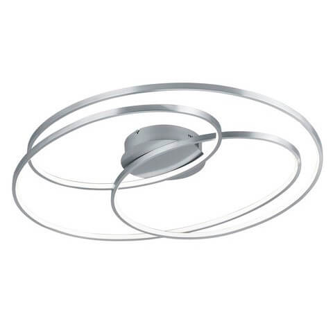 Spiralna lampa sufitowa GALE 673918007 LED 50W 3000K srebrny