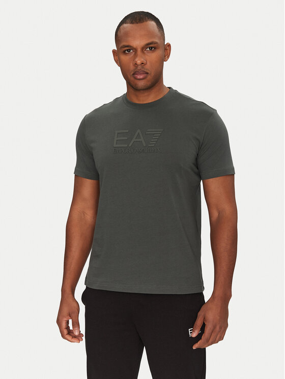 EA7 Emporio Armani T-Shirt 7M000224 AF10375 U8109 Granatowy Regular Fit