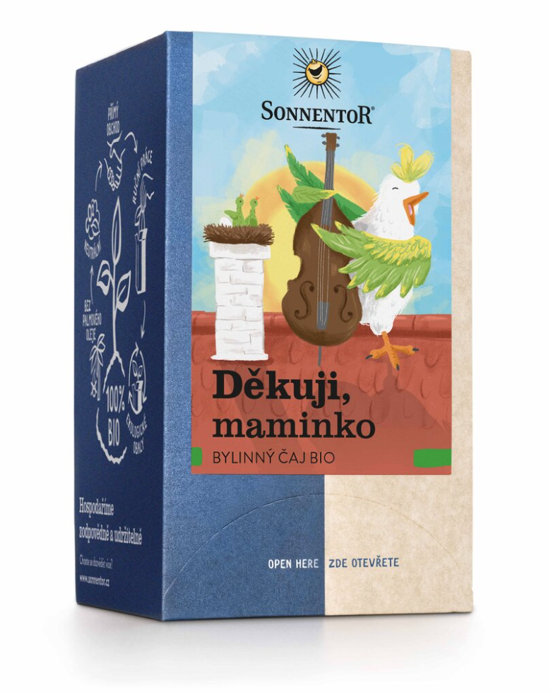 Sonnentor - Dziękuję Ci Mamo, herbata w torebkach, ekologiczna, 18 szt.