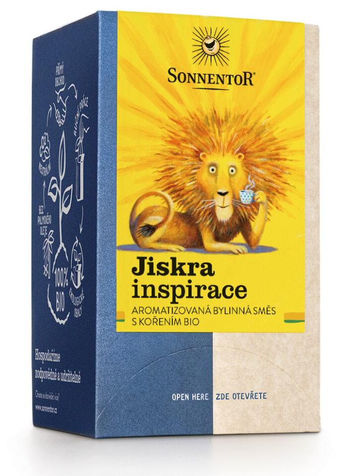 Sonnentor - Spark of Inspiration, herbata w torebkach, organiczna, 18 szt.