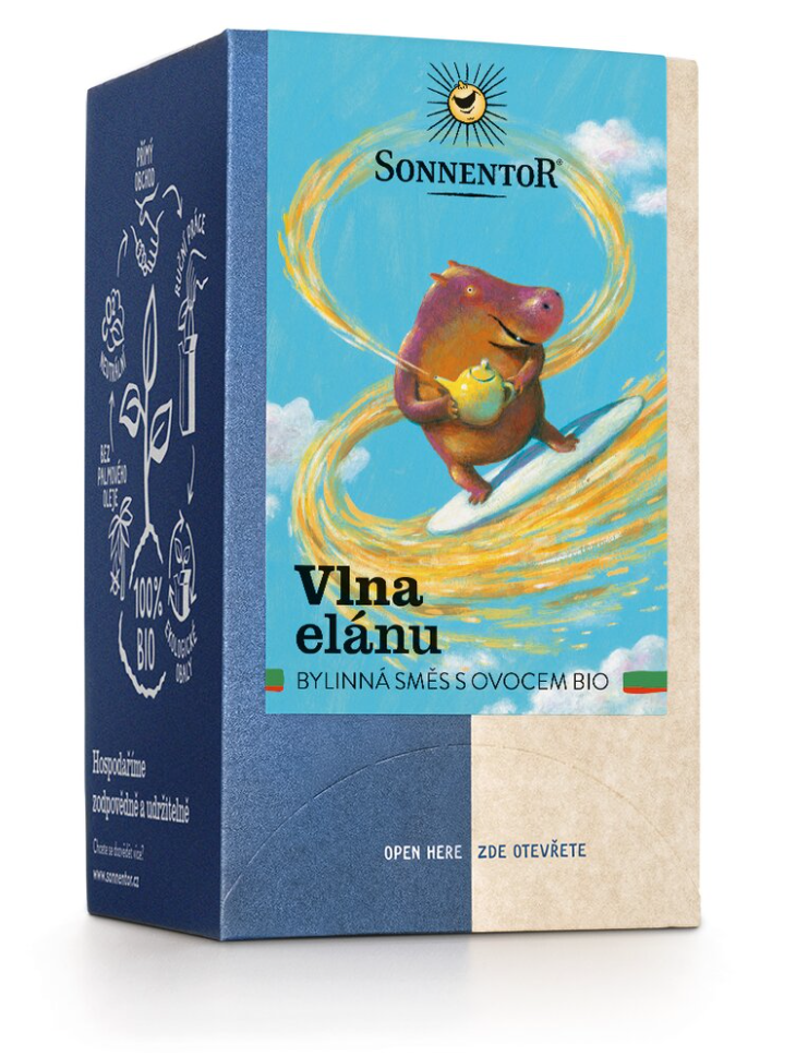 Sonnentor - Fala witalności, herbata w torebkach, ekologiczna, 18 szt.