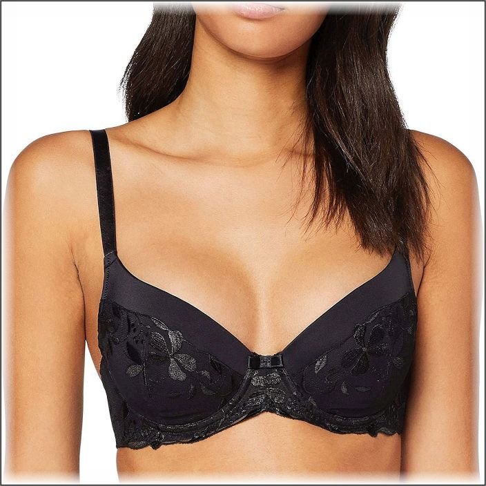Biustonosz Triumph Sexy Angel Spotlight WHU X Push-Up Czarny rozmiar 80G