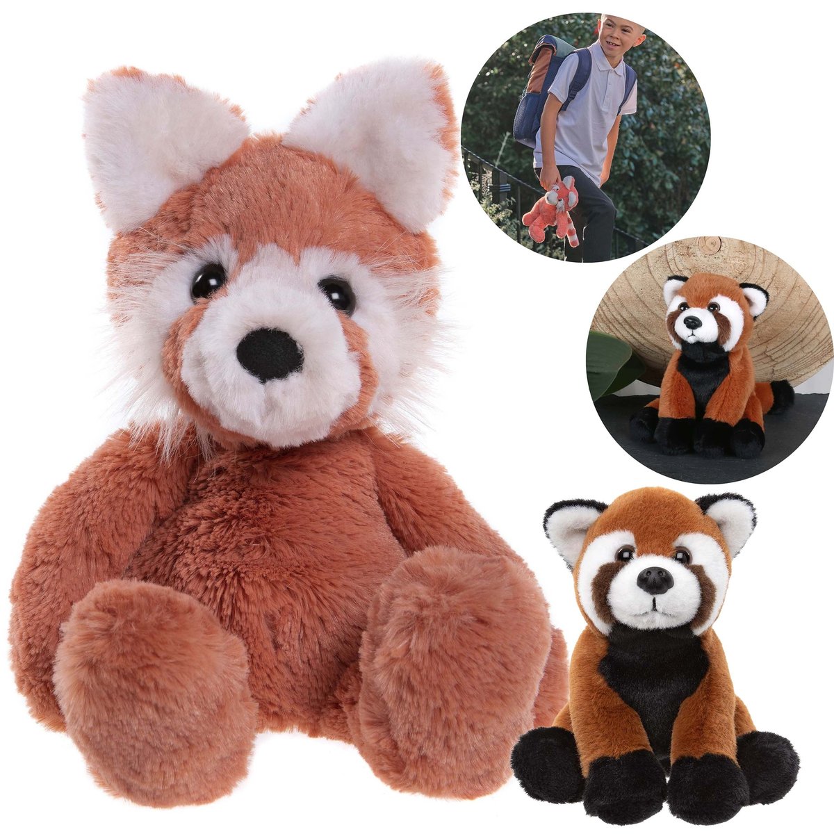Charlie Bears, zestaw dwóch maskotek z serii Bear&Me i Cuddle Cubs, PANDA - idealny dla niemowląt i dzieci