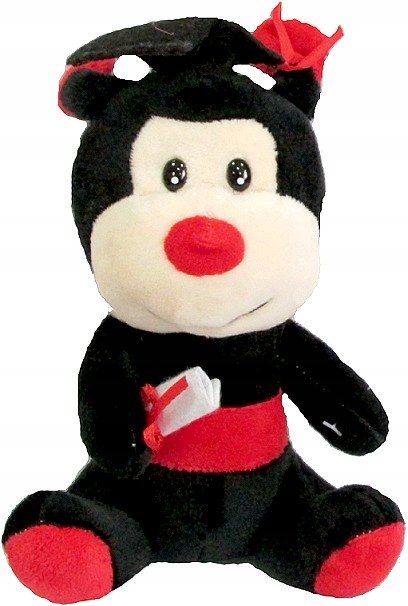 Maskotka Biedronka szkolna - 17cm