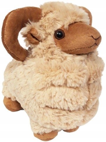 Maskotka Baranek owieczka brązowa - 25cm