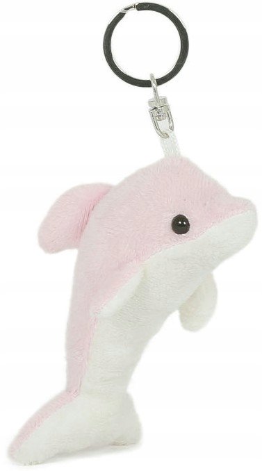 Maskotka Brelok Delfin różowy - 8cm
