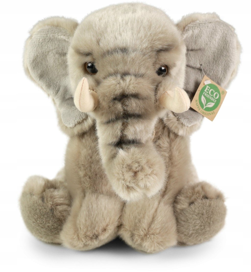 Maskotka Słoń Siedzący Słonik - 27cm