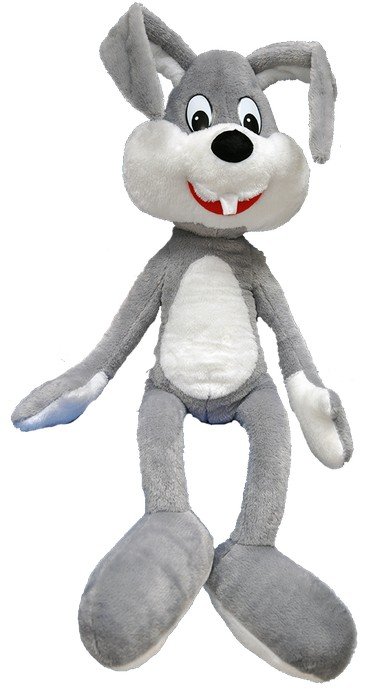 Zajączek Królik Szary - 100cm