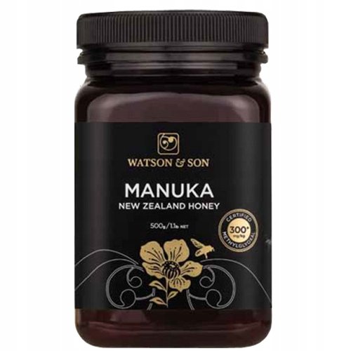 ORYGINALNY MIÓD MANUKA MGO 300+ 500g dla dzieci
