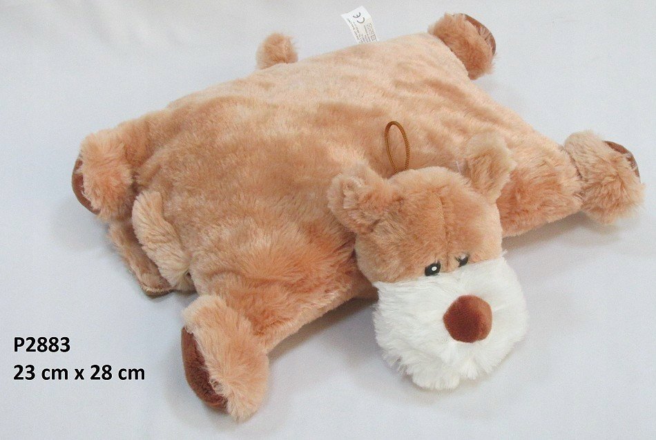 Maskotka Poduszka Składana Piesek Terrier - 28cm