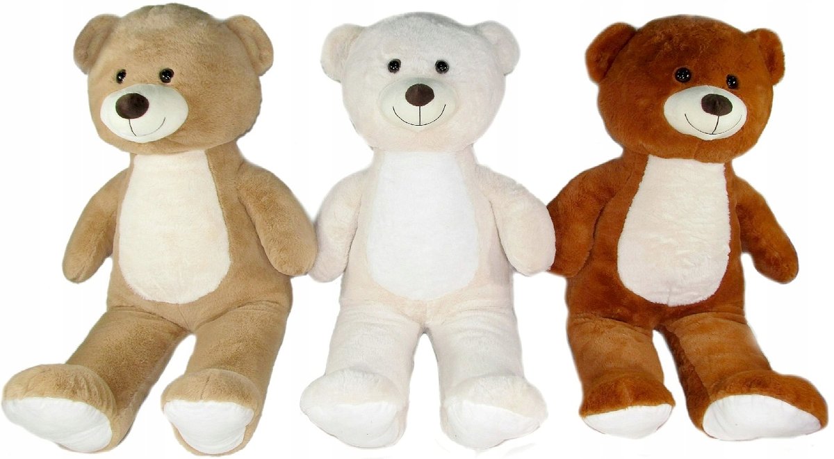 Maskotka Miś Classic 3 kolory - 90cm