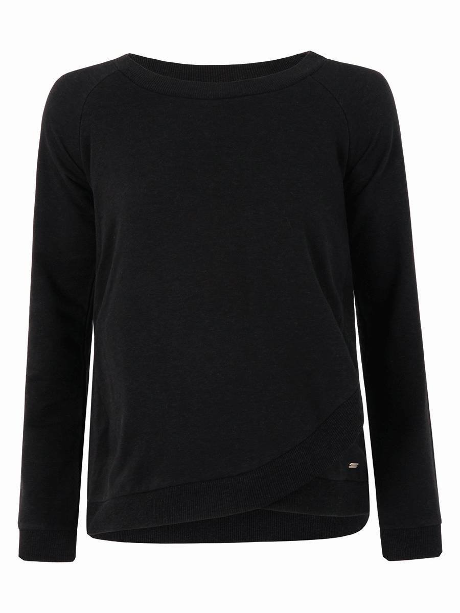 Damska bluza dresowa do karmienia czarna Bellybutton Maternity, r.L