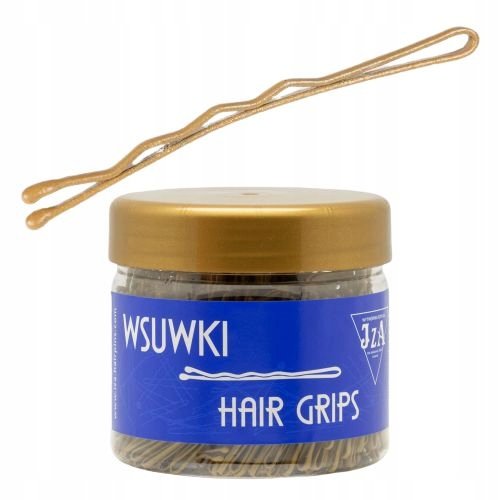 Wsuwki IZA karbowane złote MAT 2 kulki 5cm 500gr
