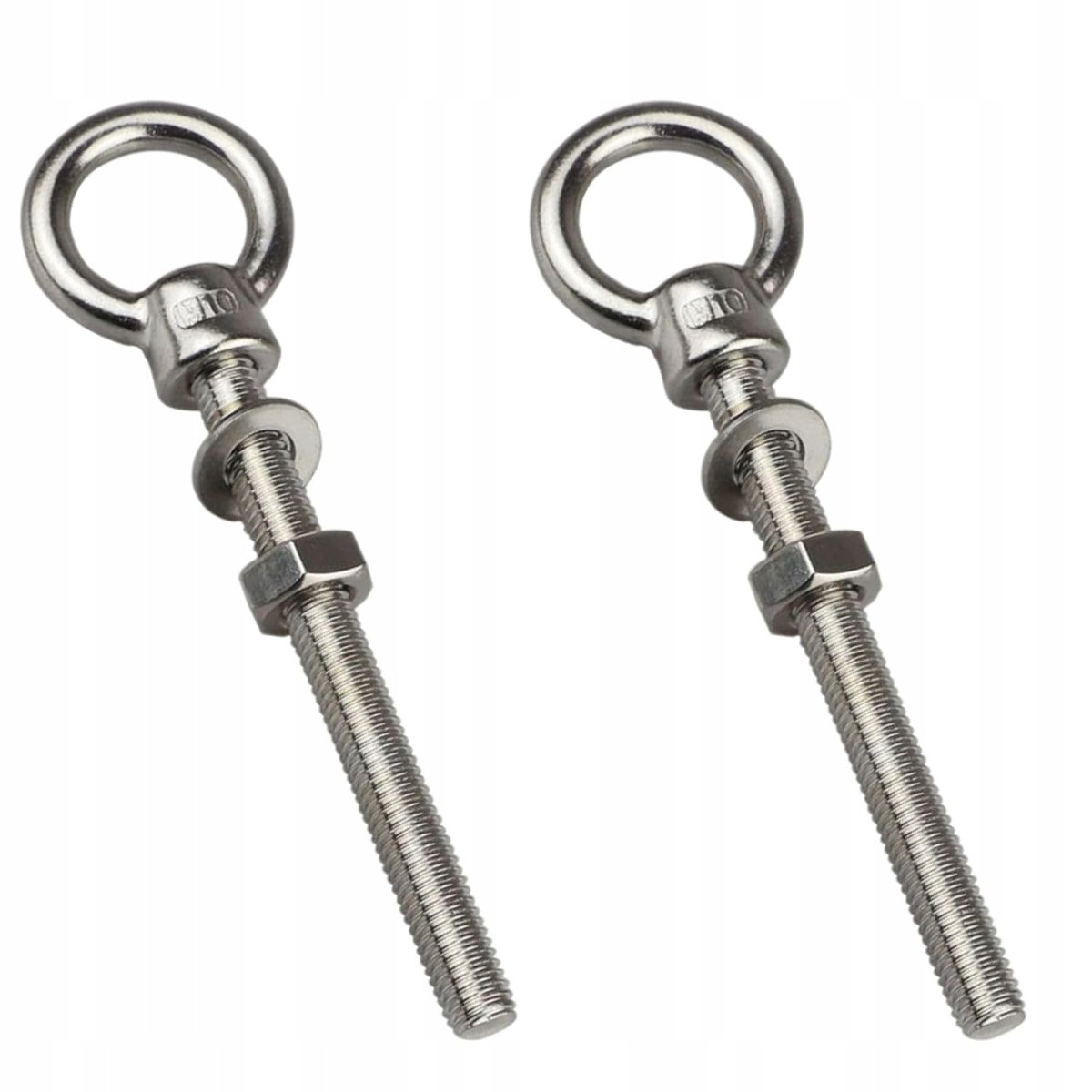 Śruby Oczkowe Nierdzewne Ucho Pokładowe M12 x 120 mm