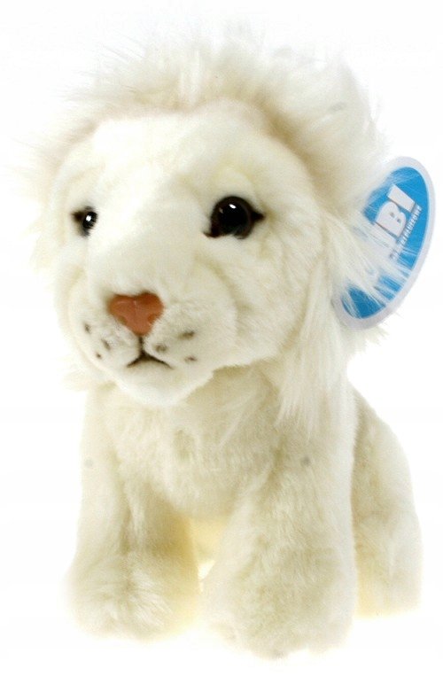 Maskotka Lew Biały DUBI - 19cm