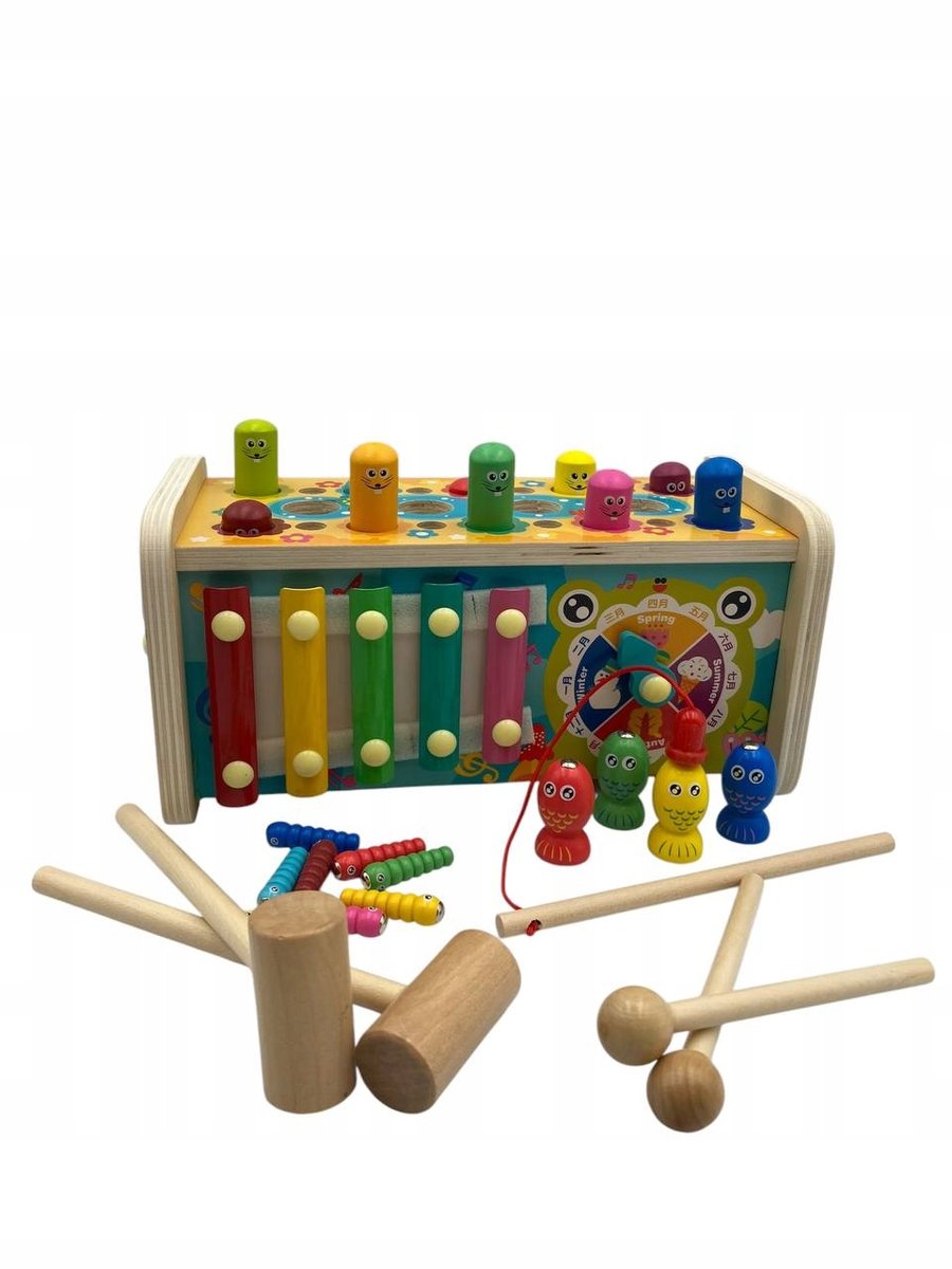 Układanki drewniane montessori zabawki dla dzieci edukacyjne dla niemowląt