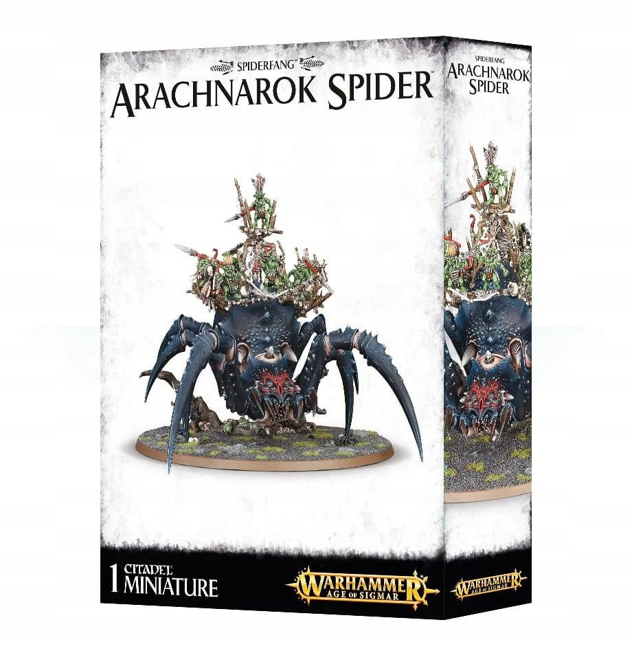 Warhammer Fantasy Battle Gloomspite Gitz Arachnarok Spider Games Workshop