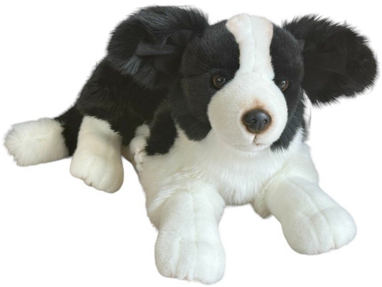 Maskotka Piesek Border Collie Leżący DUBI - 45cm