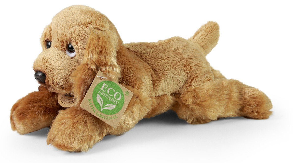 Maskotka Piesek Leżący Spaniel Szczeniaczek - 18cm