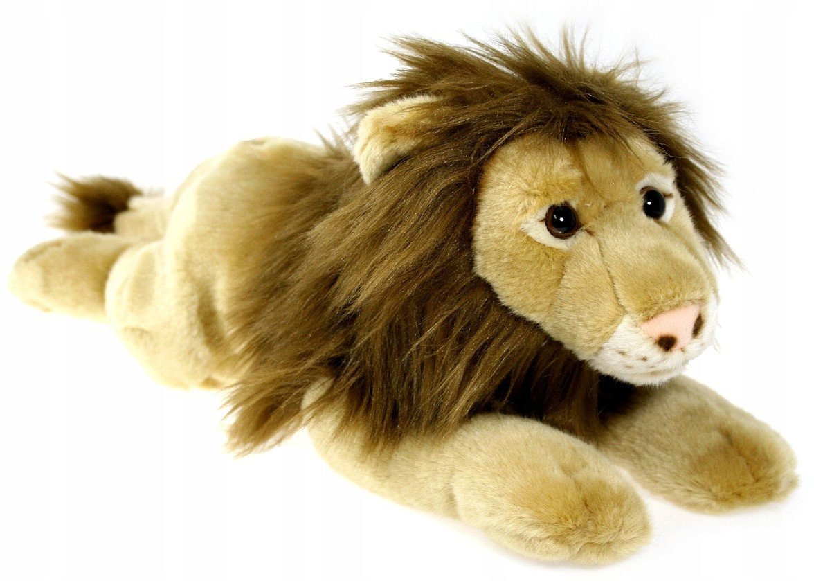 Maskotka Lew Leżący DUBI - 48cm
