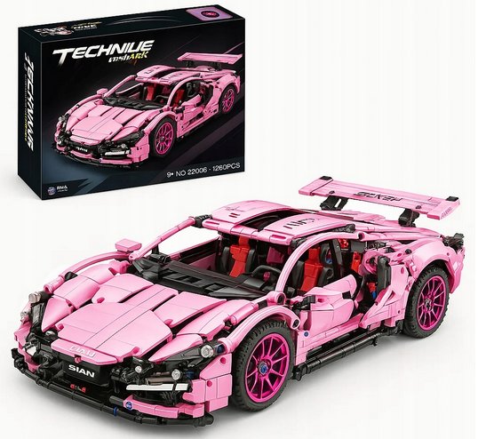 Zestaw Klocków Technic Samochód Sportowy Lambo 1280 Klocki Do Składania (J2005)