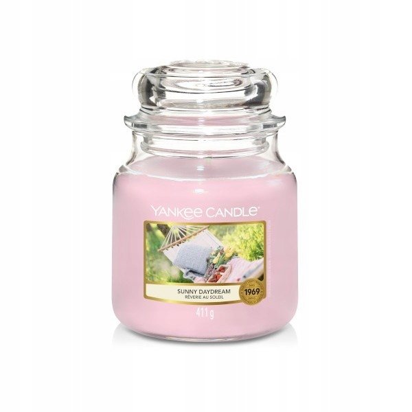 Yankee Candle Średnia Świeca Zapachowa Sunny Daydream 411 g