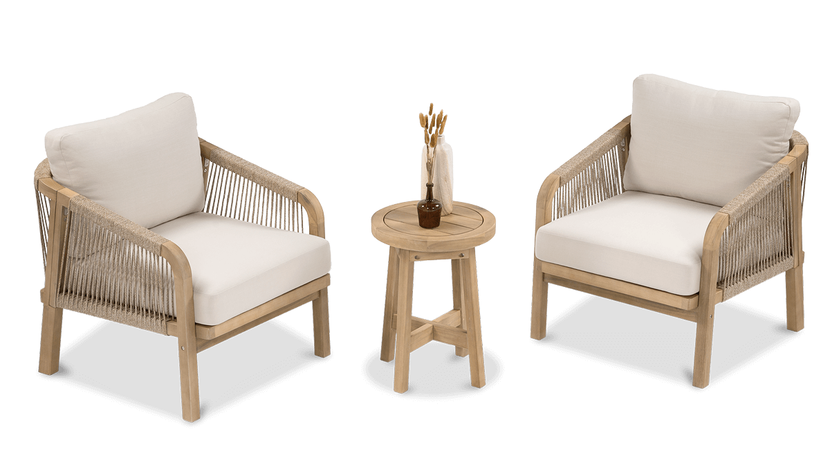 Meble balkonowe Marigold 2+1 Caffe - Furrore