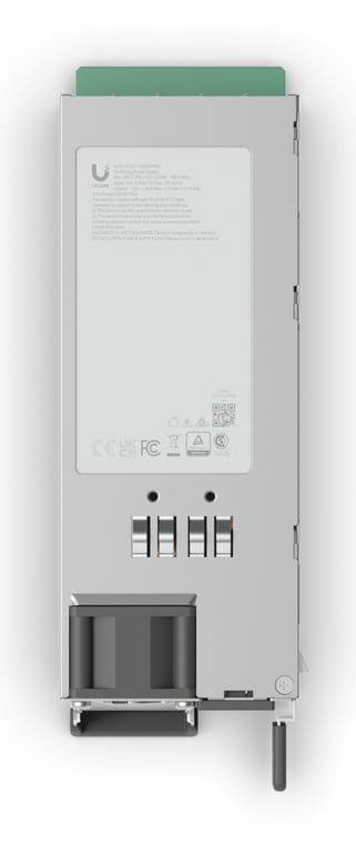Ubiquiti UACC-PSU-12V-550W-EU adapter zasilający/ inwentor Wewnętrzna Zielony, Szary