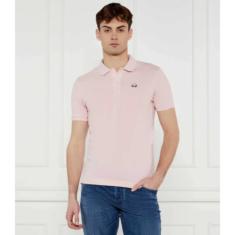 La Martina Polo Slim Fit stretch pique