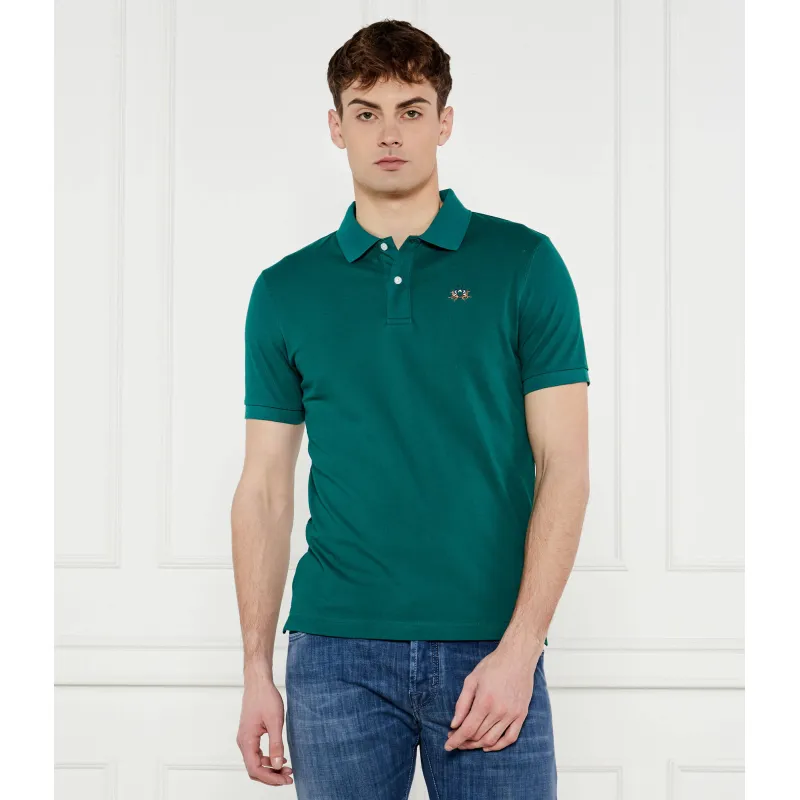 La Martina Polo Slim Fit stretch pique