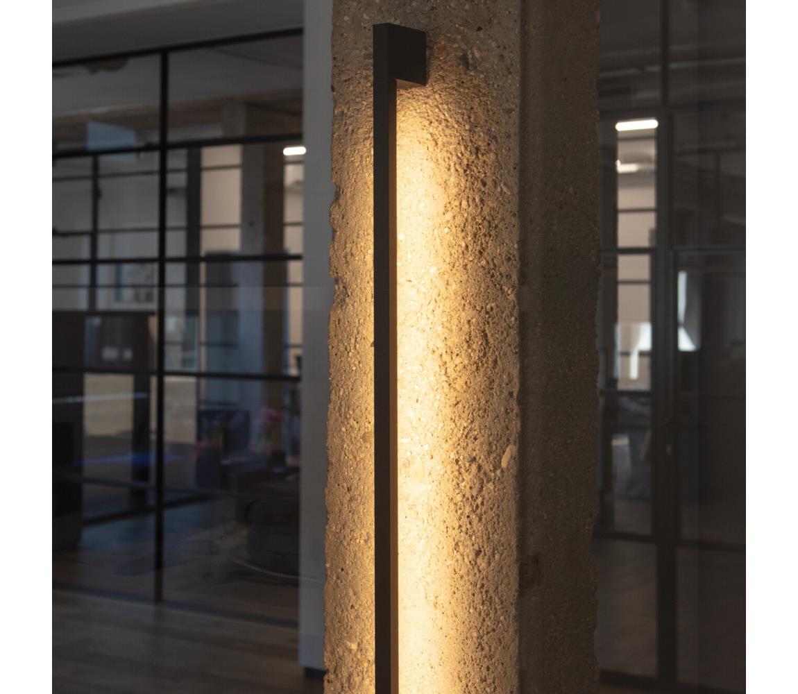 Kanlux 38892- LED Kinkiet zewnętrzny YALTE LED/10W/230V 4000K IP54 czarny
