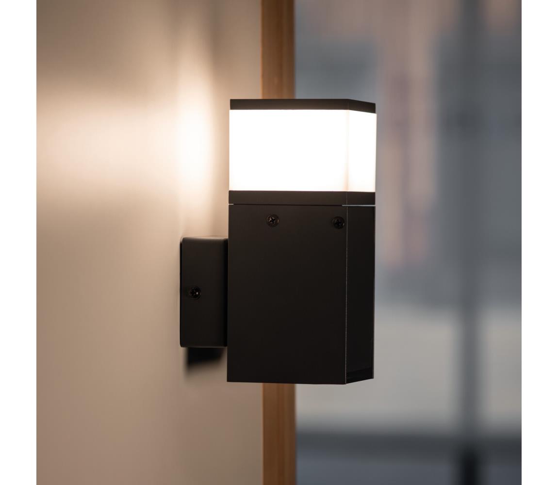 Kanlux 38761-zewnętrzna naścien. lampa z gniazdem DASTEN 1xG9/11W/230V IP44 czarny