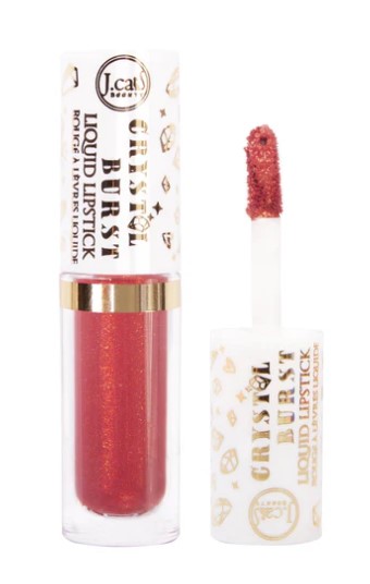 J.Cat Crystal Burst Matowa Pomadka w Płynie 101 Mind Reader