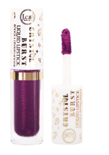 J.Cat Crystal Burst Matowa Pomadka w Płynie 107 Velvet Dress