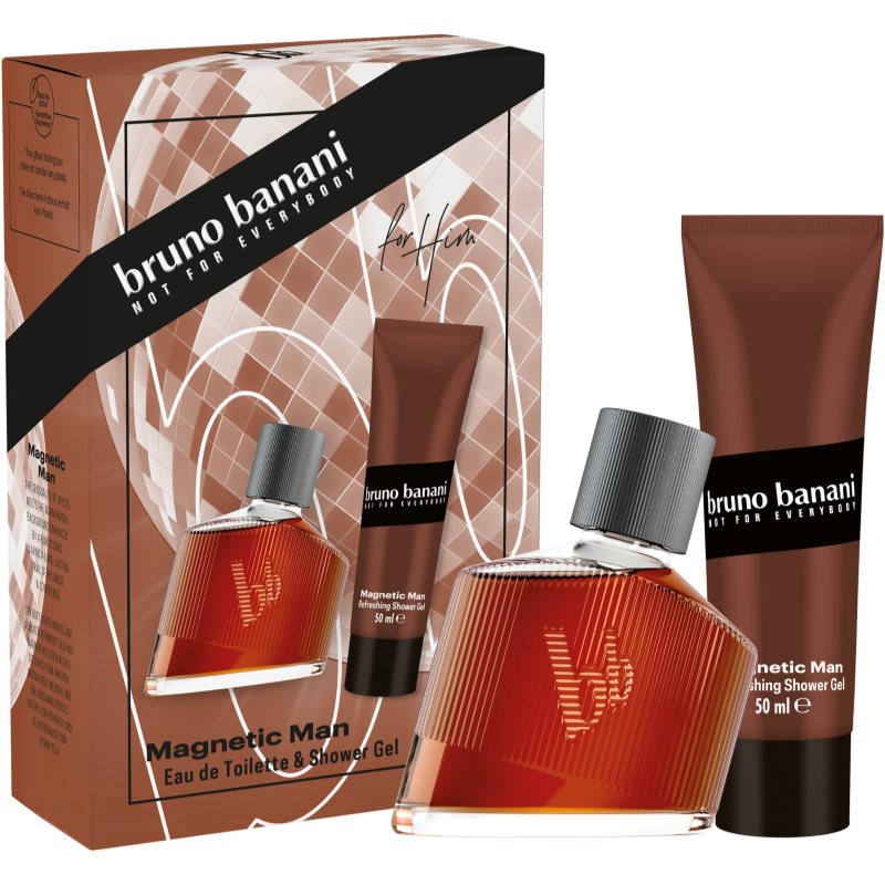 Bruno Banani Magnetic Man Zestaw woda perfumowana 30 ml + żel pod prysznic 50 ml