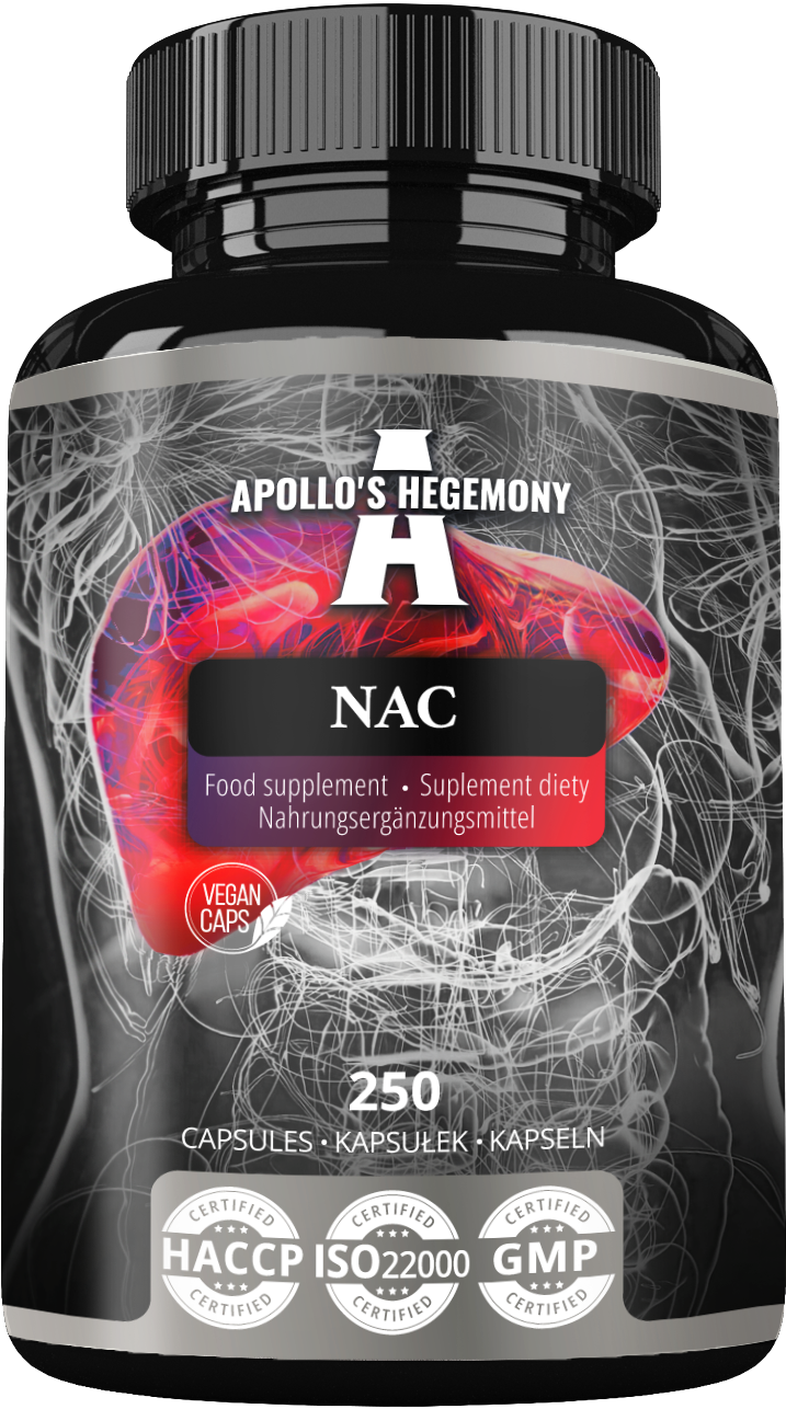 APOLLO'S HEGEMONY NAC LIVER PROTECTION N-ACETYLOCYSTEINA 250 KAPSUŁEK