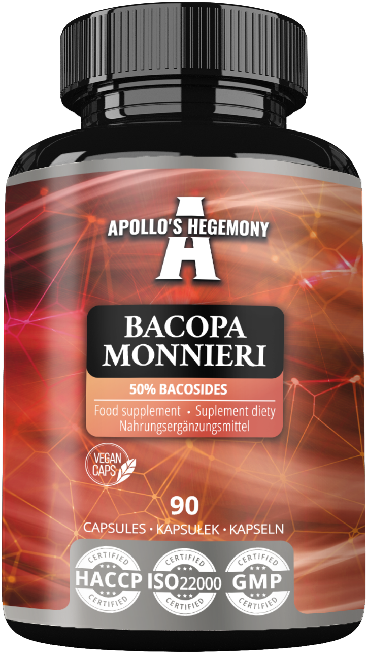APOLLO'S HEGEMONY BAKOPA DROBNOLISTNA BACOPA MONNIERI 90 KAPSUŁEK