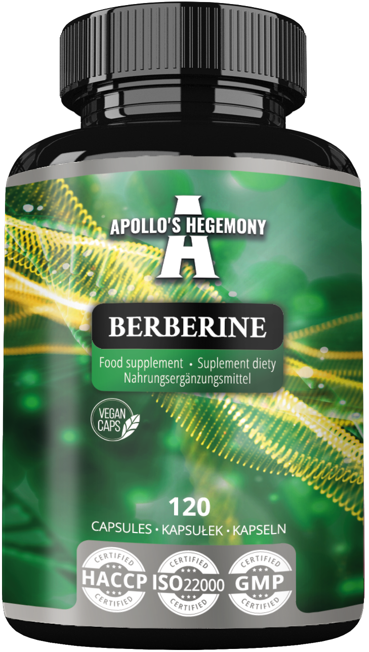 APOLLO'S HEGEMONY BERBERINE STANDARYZOWANY EKSTRAKT BERBERYNY 120 KAPSUŁEK